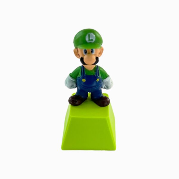 Touche de clavier Super Mario Luigi vue face custom keycaps