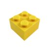 Touche de clavier Lego PBT Jaune custom keycaps clavier mécanique
